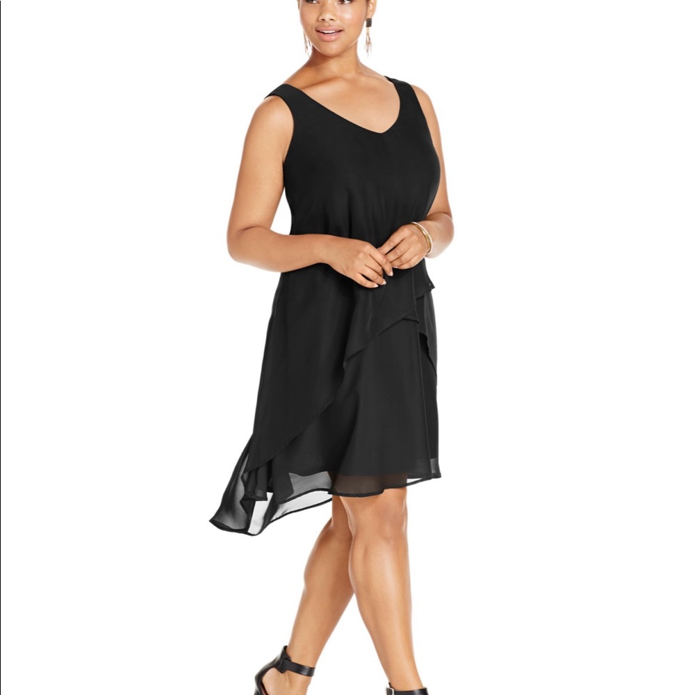 Asymmetrical Shift Dress by Love Squared
